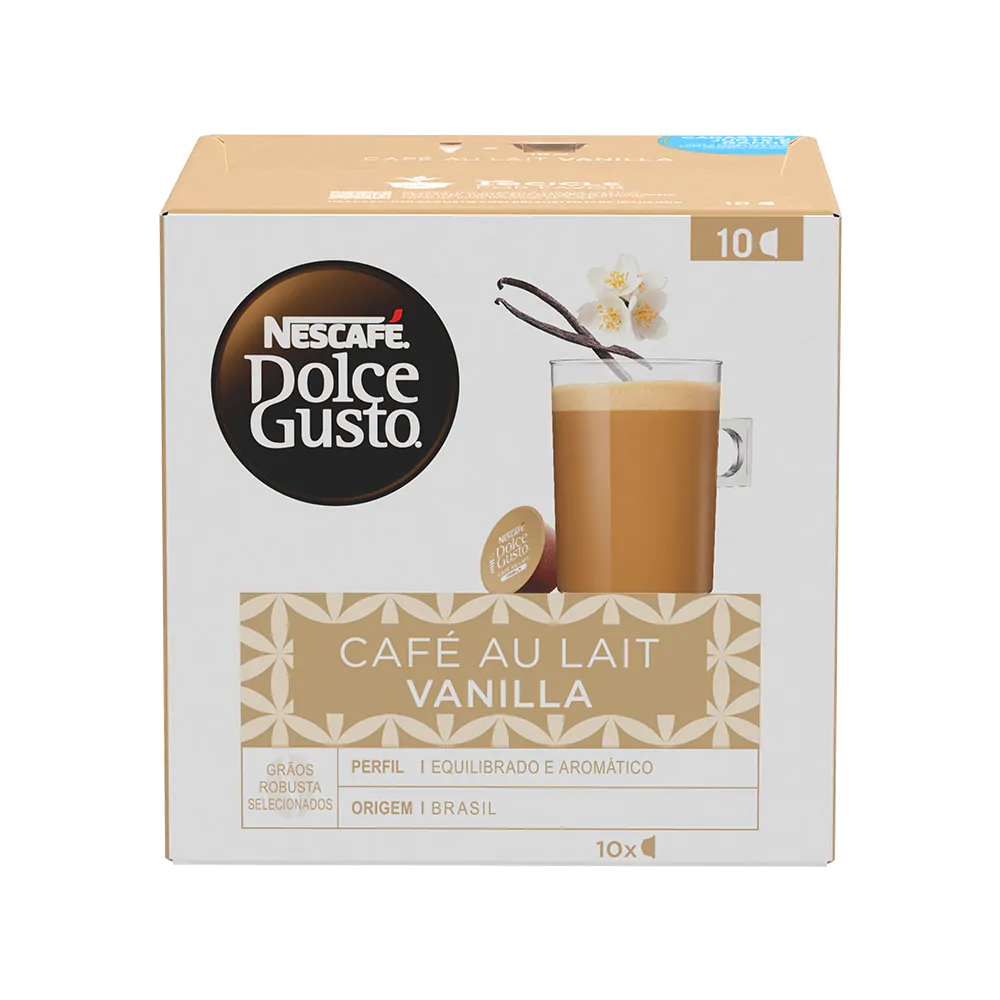 CAFÉ AU LAIT VANILLA 10 CÁPSULAS