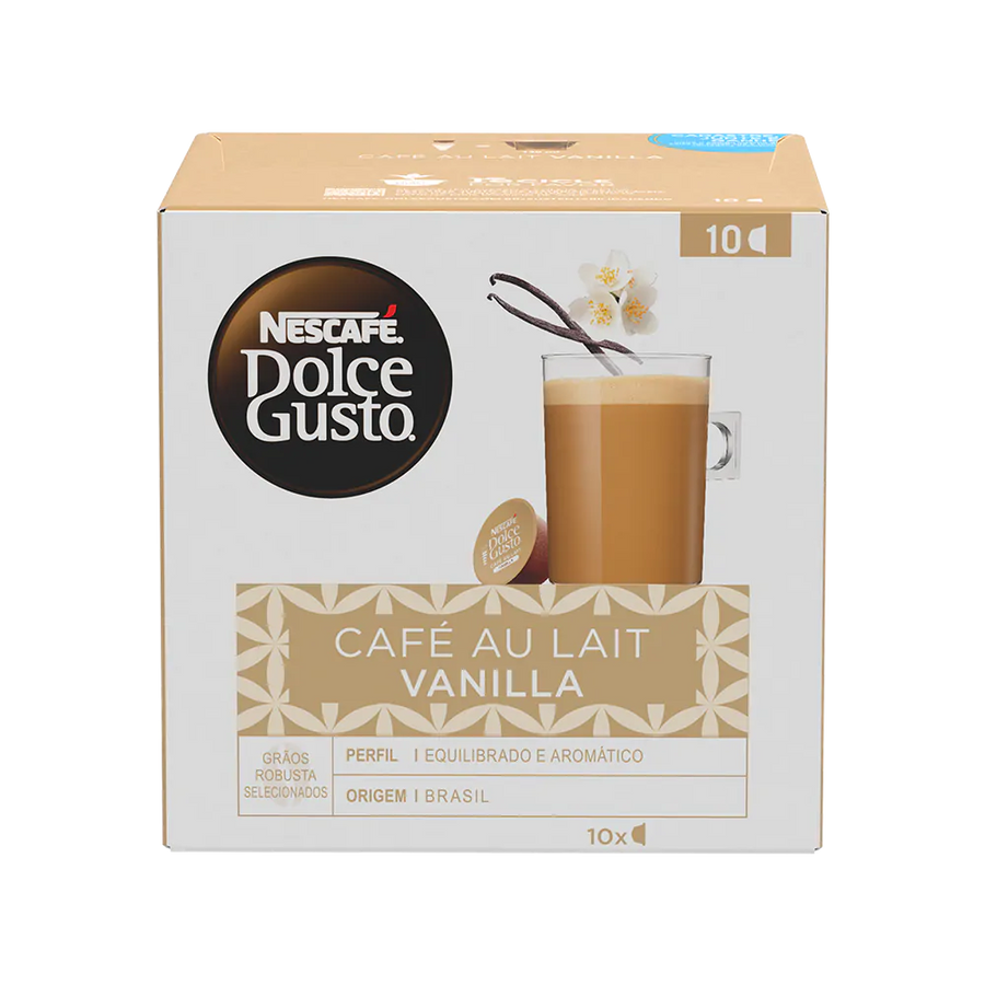 CAFÉ AU LAIT VANILLA 10 CÁPSULAS