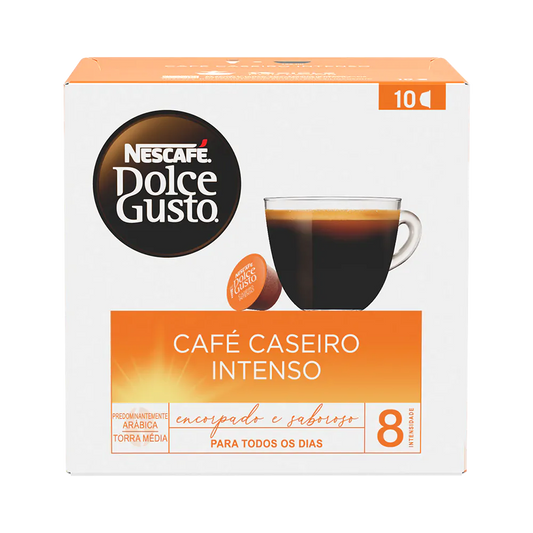 CAFÉ CASEIRO INTENSO 10 CÁPSULAS