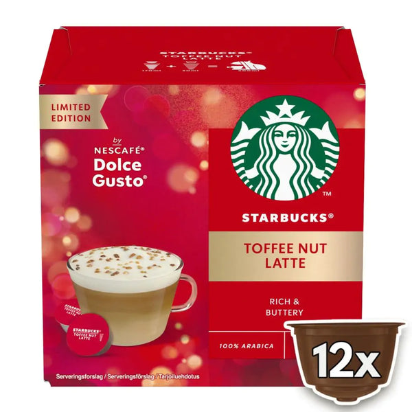STARBUCKS TOFFEE NUT LATTE 12 CÁPSULAS